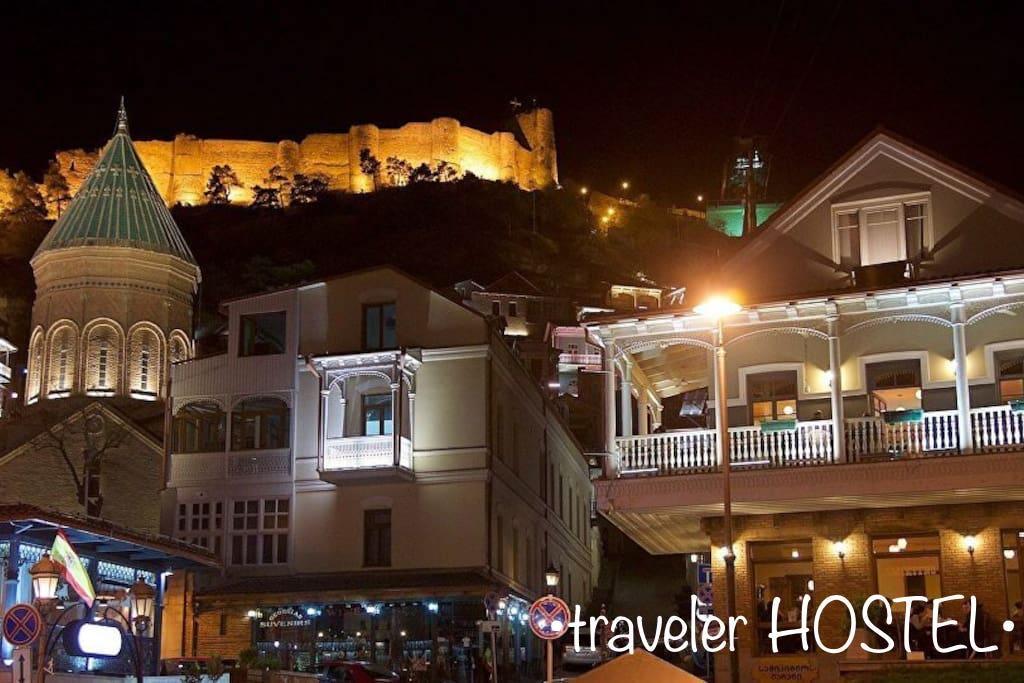 Traveler Hostel Tbilisi Eksteriør billede